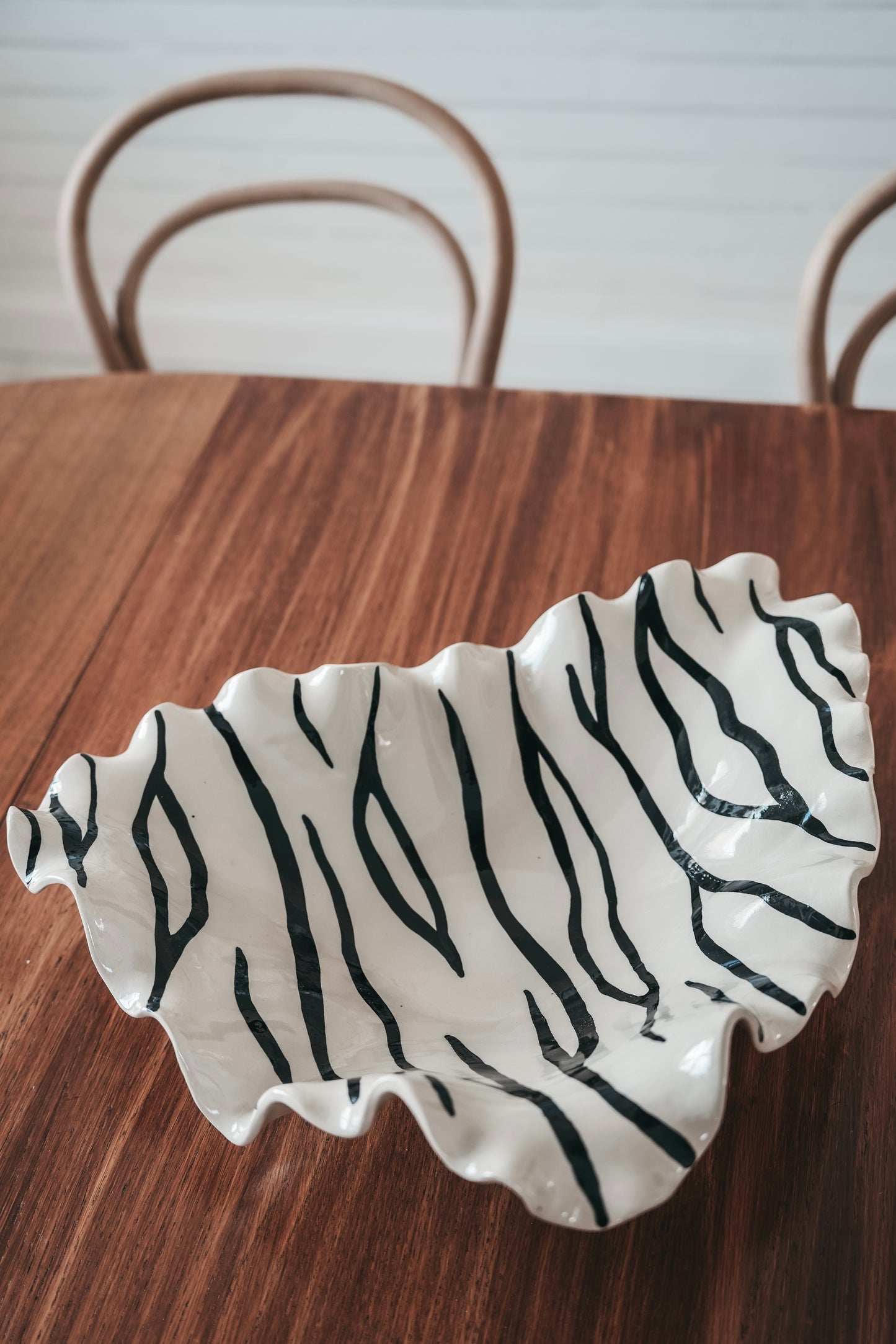 Wabi-sabiskål Zebra