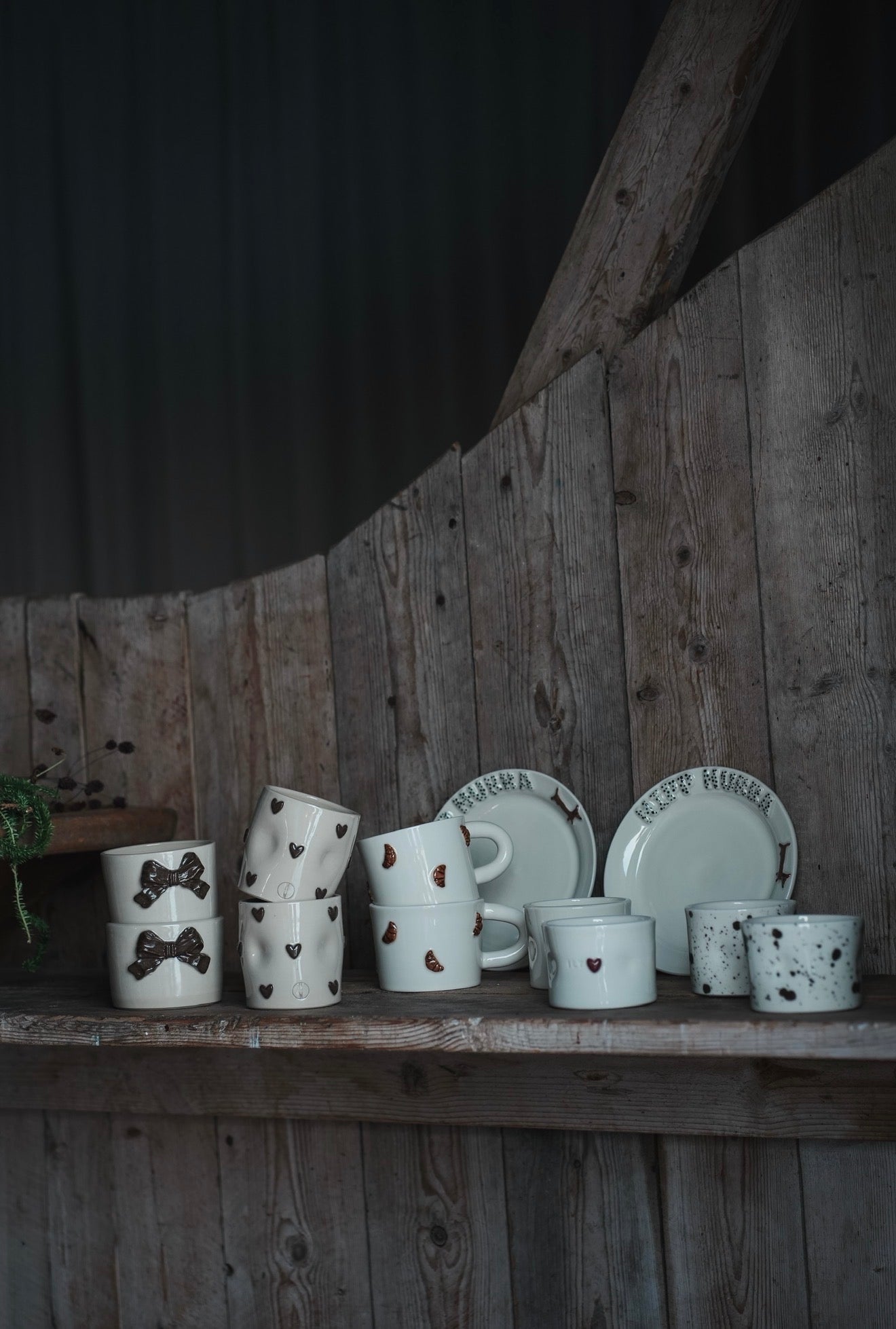 Mugg/skål rosett