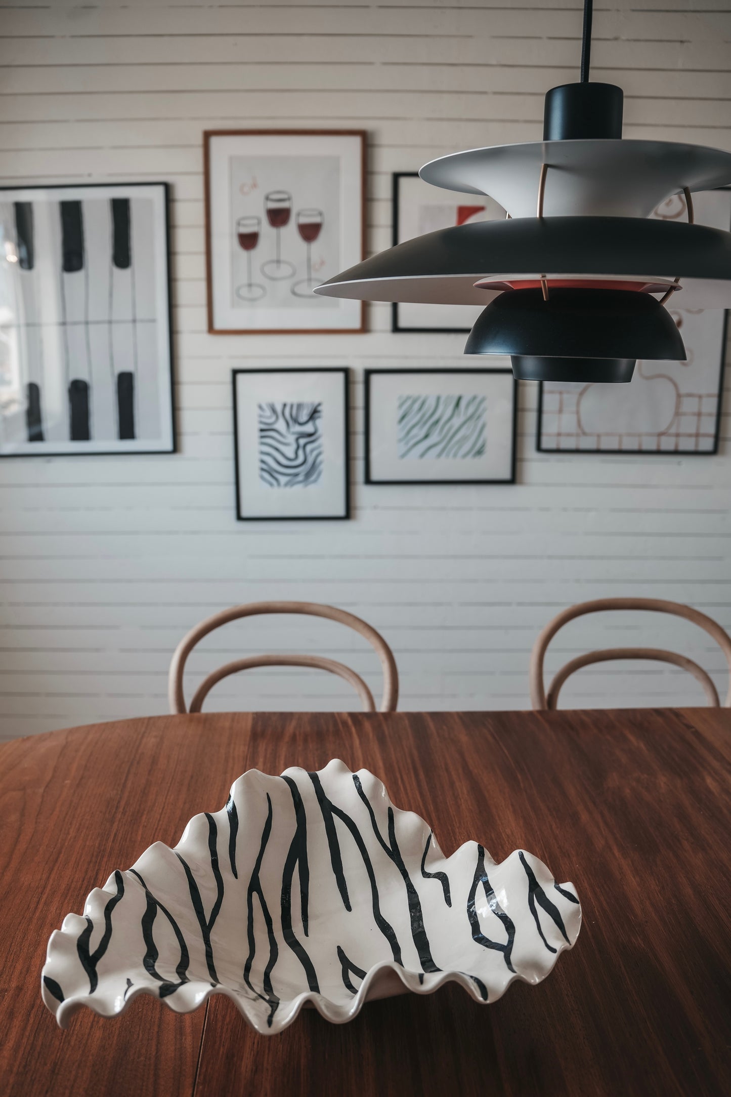 Wabi-sabiskål Zebra