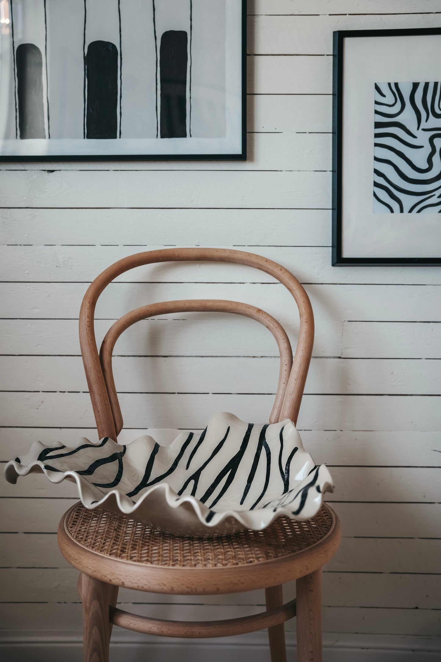 Wabi-sabiskål Zebra