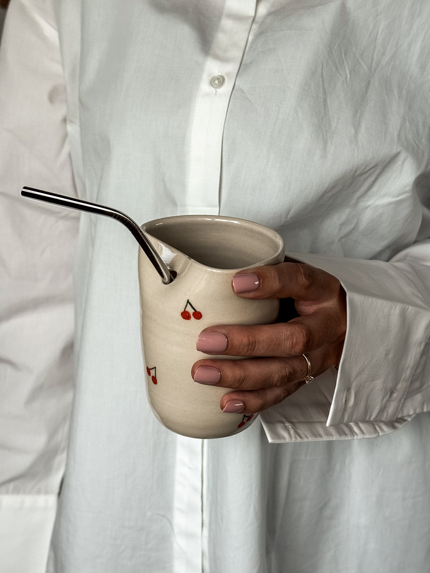 Mugg med sugrör