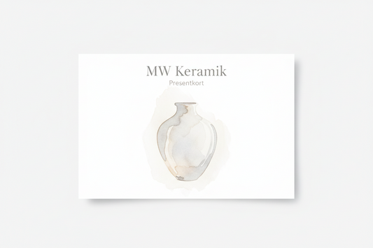 MW keramik Presentkort